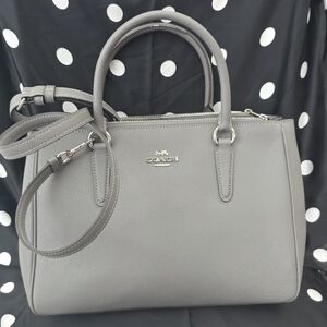 Coach Elegant Gray Satchel